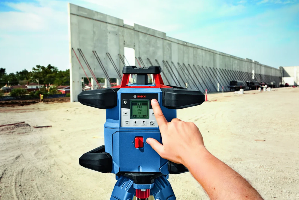 Ротационный нивелир — инструмент для профессионалов