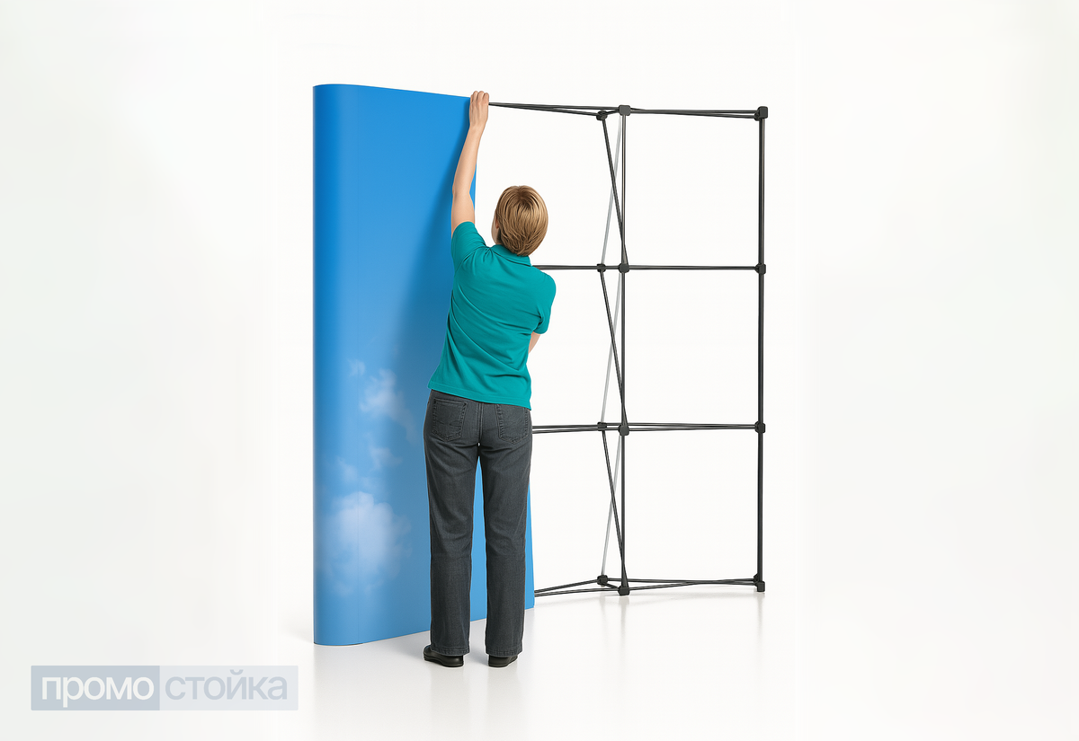 Рулонный пластик для POP Up

