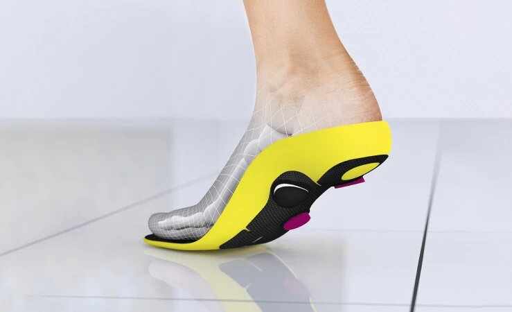 Индивидуальные ортопедические стельки igli на карбоновой основе