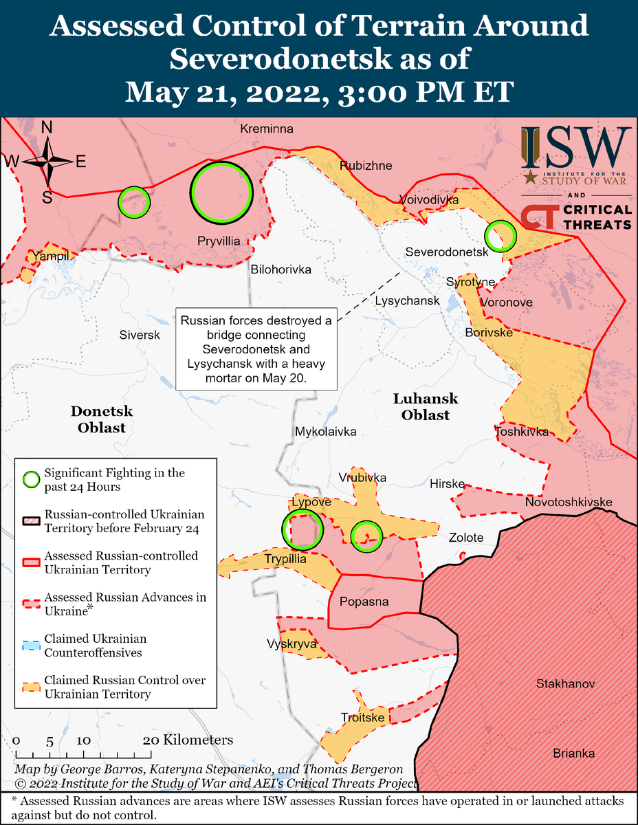Источник: Американский Институт Изучения Войны. 