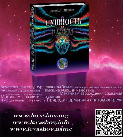 Хотите глубже понять природу Разума? Отсканируйте QR-код – это безопасная ссылка на книгу Н. Левашова. Никаких вирусов, только знания!