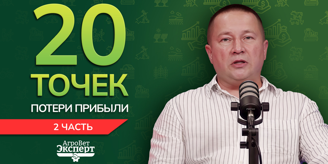 20 точек потери прибыли в агробизнесе. Часть 2