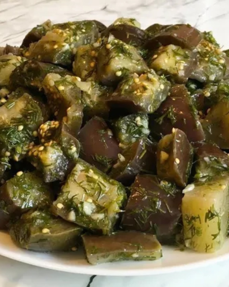 баклажаны- грибочки