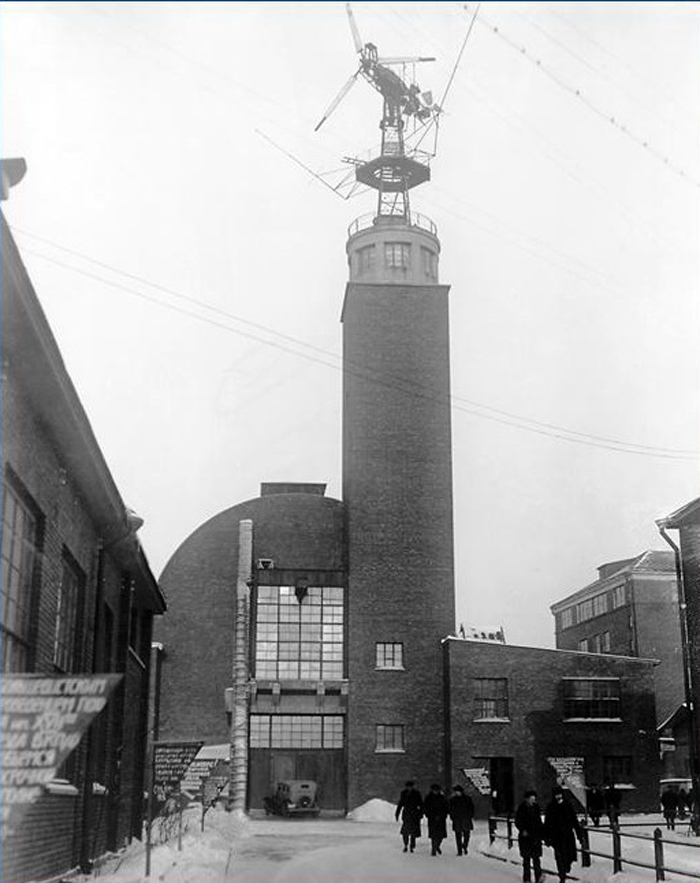 Построенный корпус в советское время.