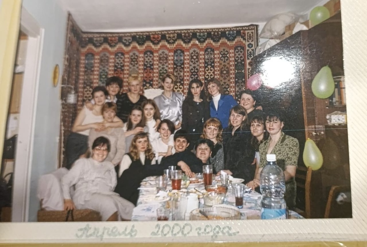 Я - в центре в белом.