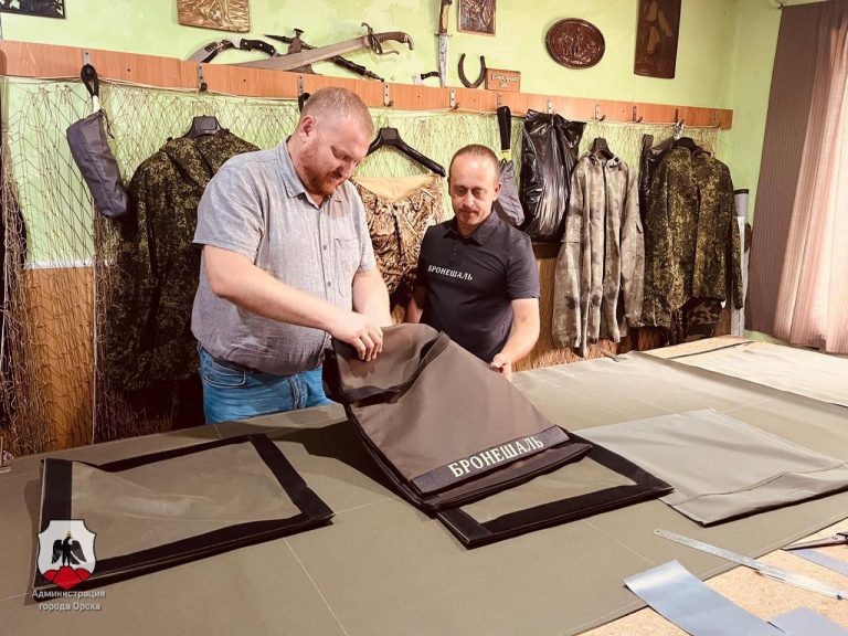    В Орске развивают производство модульных бронещитов Оренбуржье