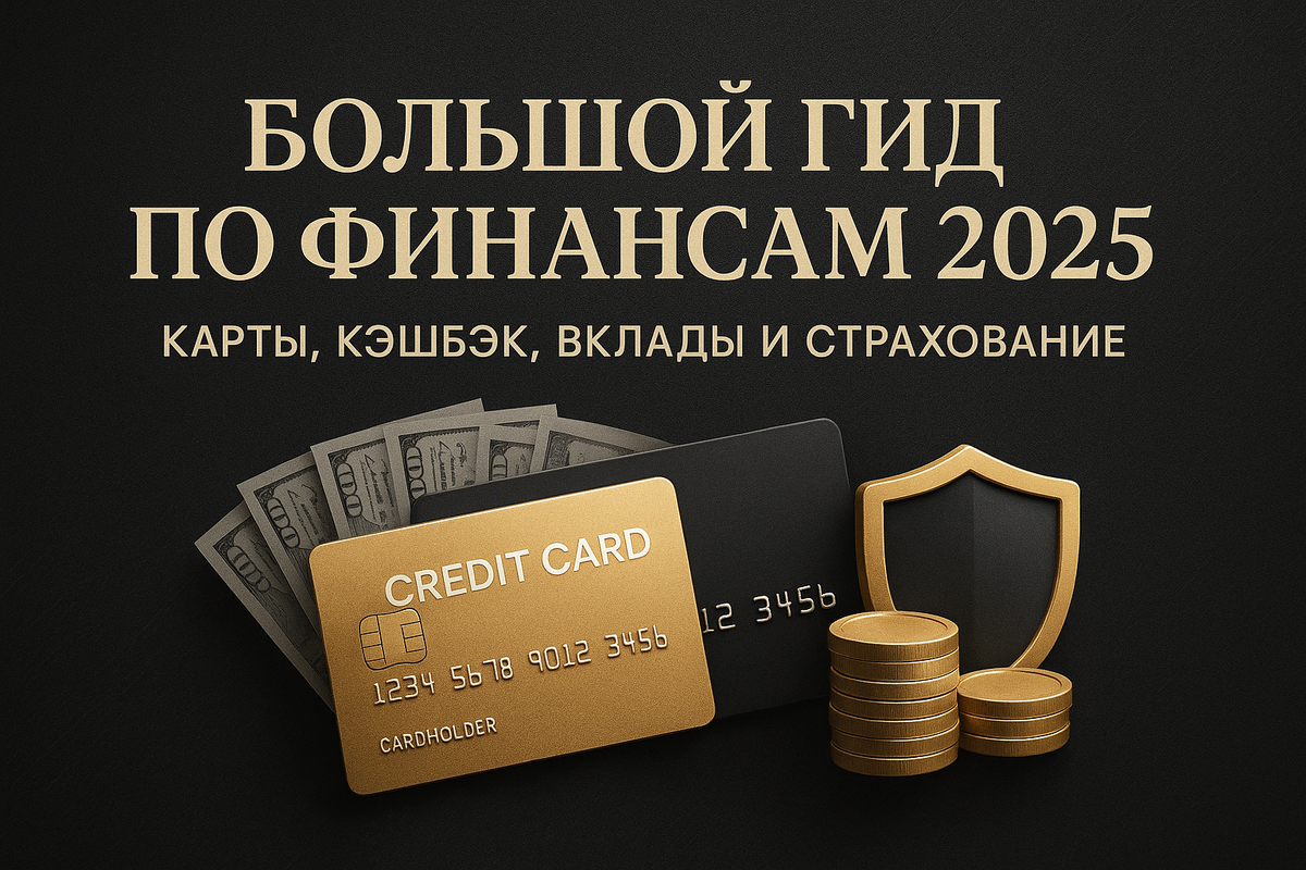 2025: карты, кэшбэк, вклады и страхование