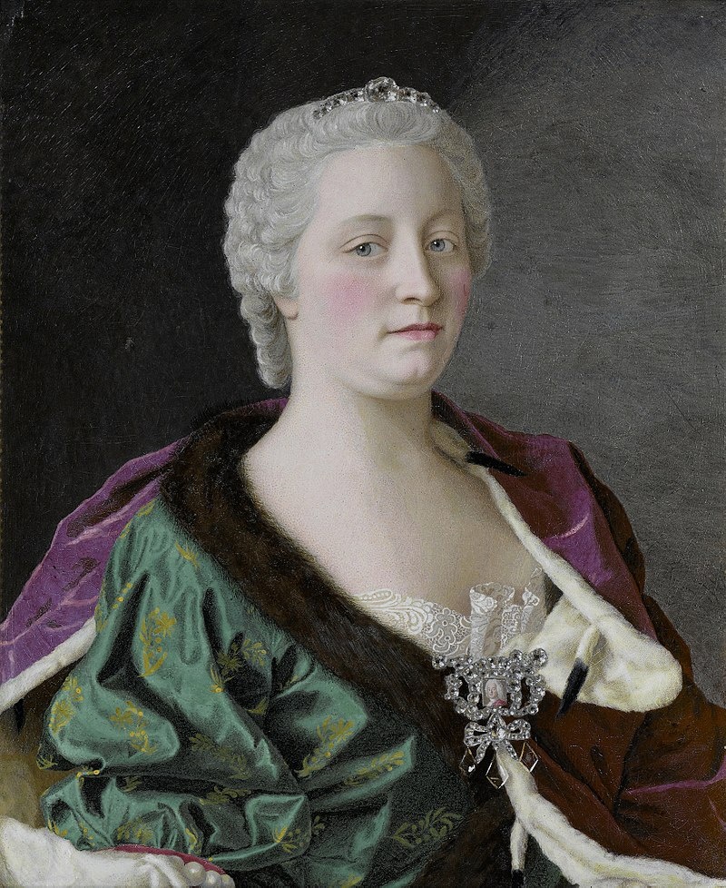 Портрет императрицы Марии-Терезии, 1747 год. Художник Жан-Этьен Лиотар