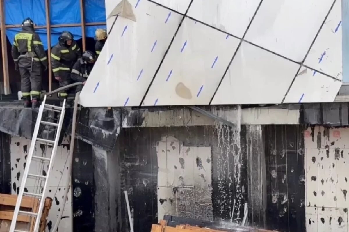    В музейно-театральном комплексе Кемерова сгорело 50 «квадратов» утеплителя