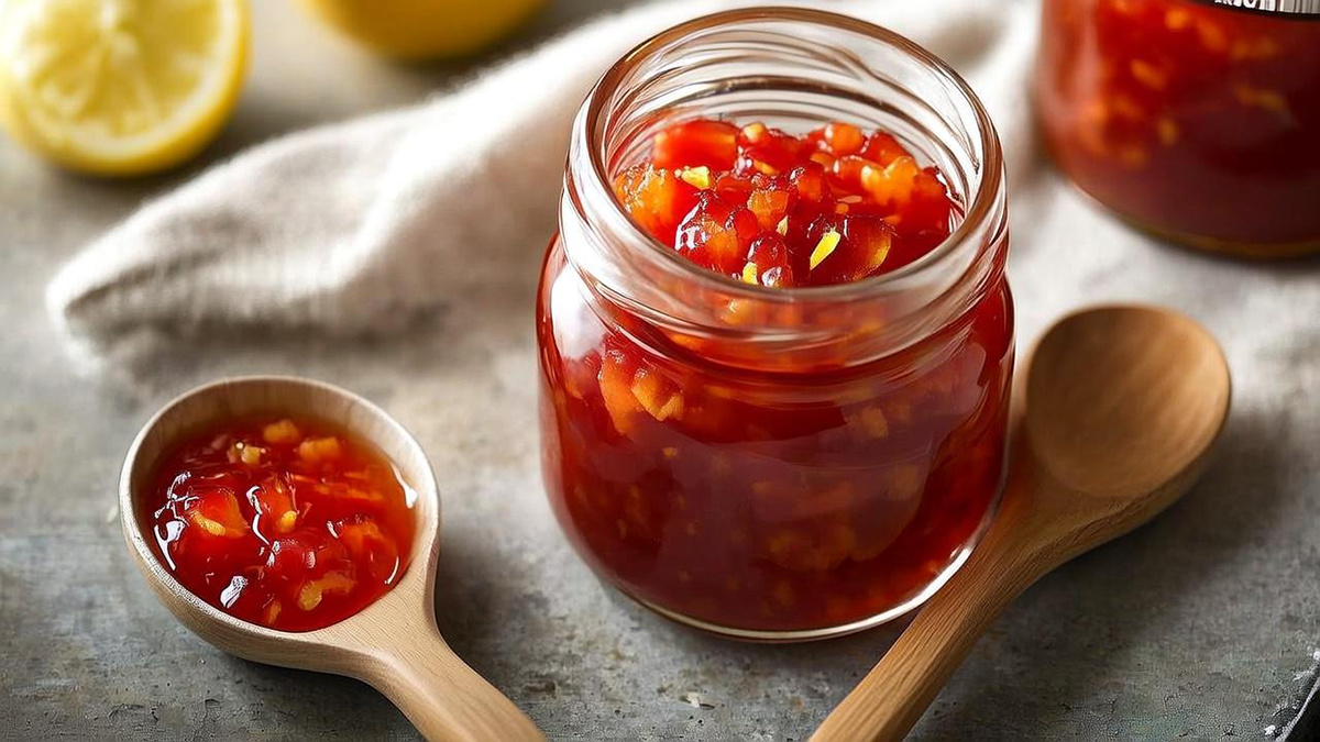 Яблочное варенье с лимоном