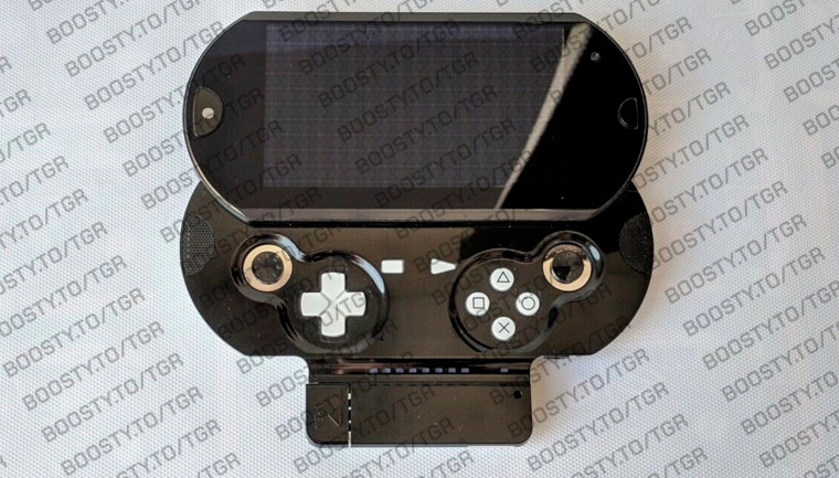 Ранний прототип PS Vita, который тогда назывался Project NGP