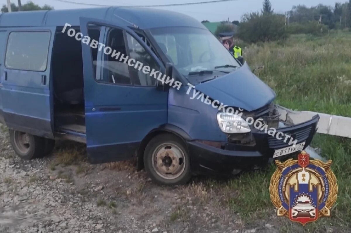    Два человека пострадали в ДТП с фургоном ГАЗ-2705 в Куркинском районе