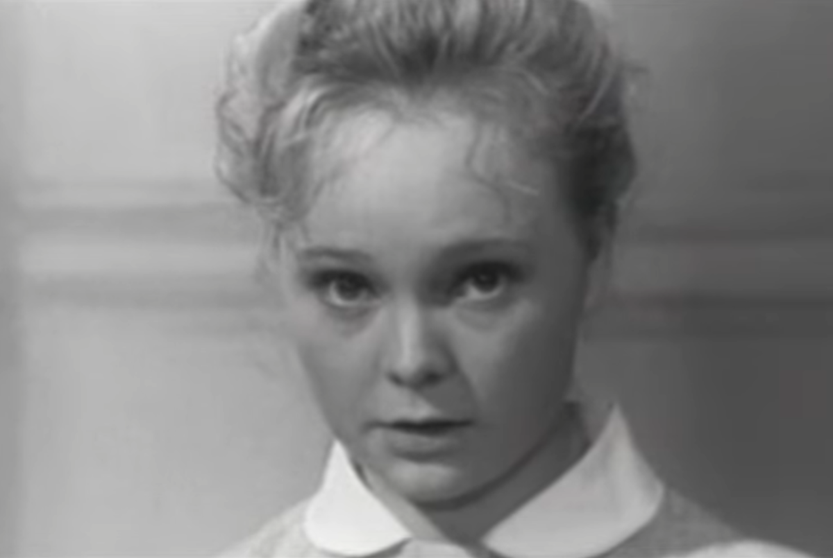 Кадр из фильма «У озера», производство ЦКДЮФ имени М. Горького, режиссёр Сергей Герасимов, 1969 г.