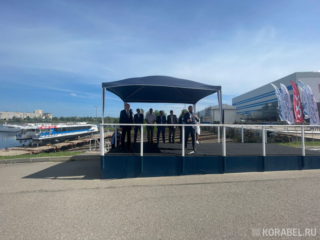 Спущен на воду новый катамаран проекта 04580 "Котлин" — "Форт Шанец" / Фото: Корабел.ру  📷
