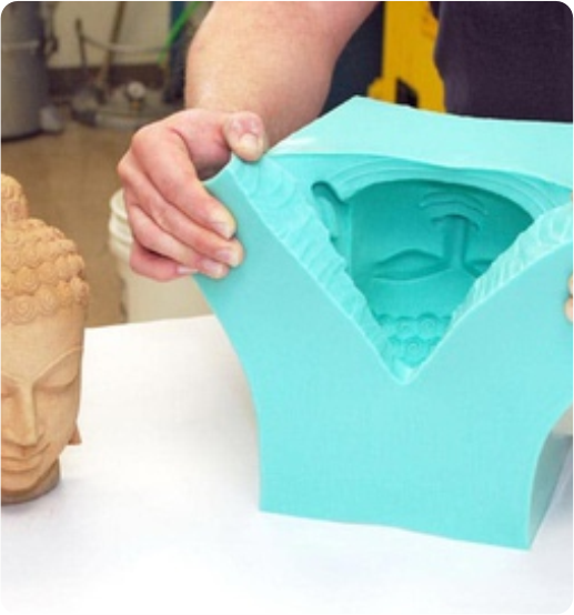 Силиконовые формы для отливки фигурок из пластика и гипса