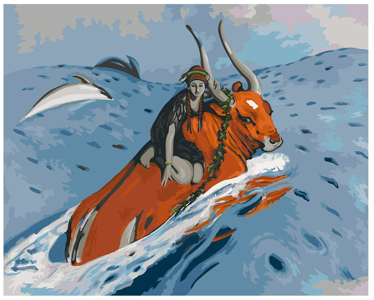 В. Серов. Похищение Европы. 