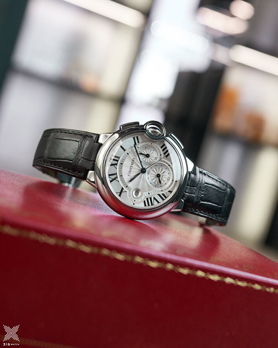 Cartier Ballon Bleu XL Chronograph W6920003