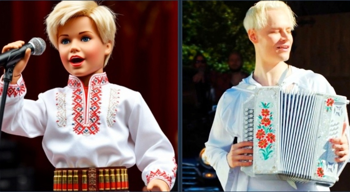 Не виноватая я! Это Шедеврум так Шамана видит.
