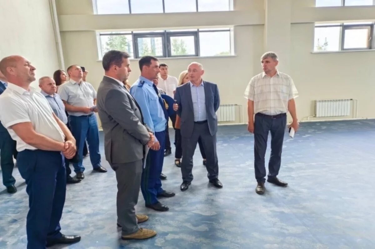    Сергей Ломакин потребовал ускорить завершение строительства школы в Томске