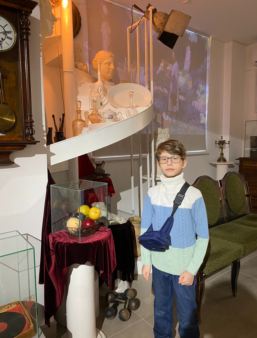 Экспозиция посвящена художнику Машкову, в честь которого и назван музей. Фото автора статьи.