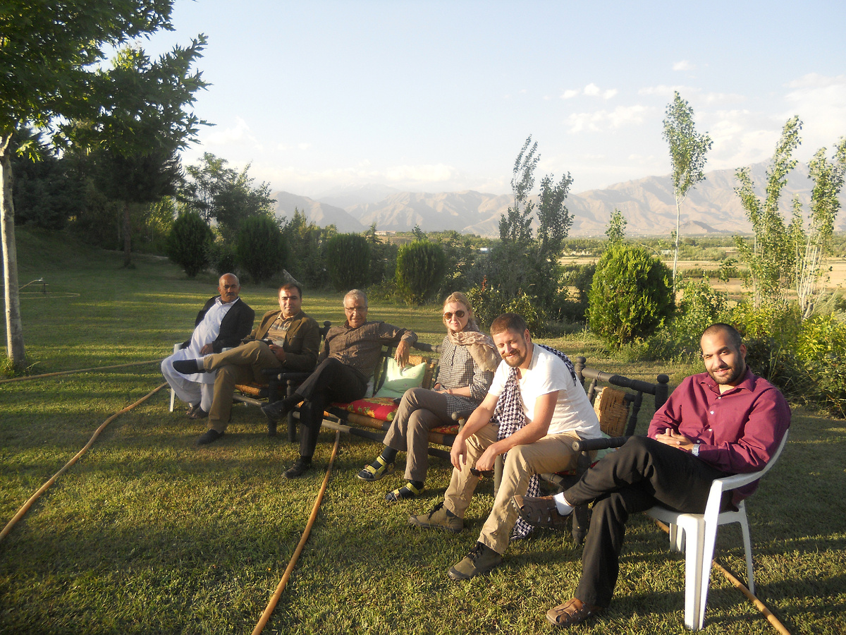 В Афганистане в гостях у посла господина Масуда Халили. (представляет Афганистан в Испании).