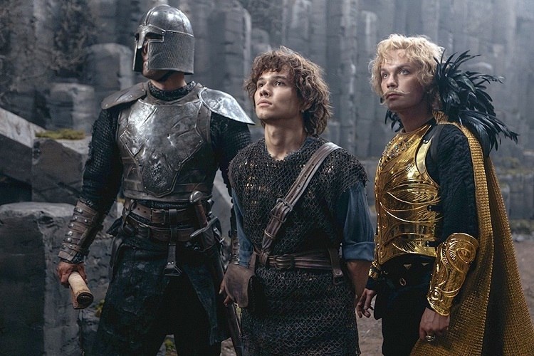 Кадры со съемок фильма «Руслан и Людмила»