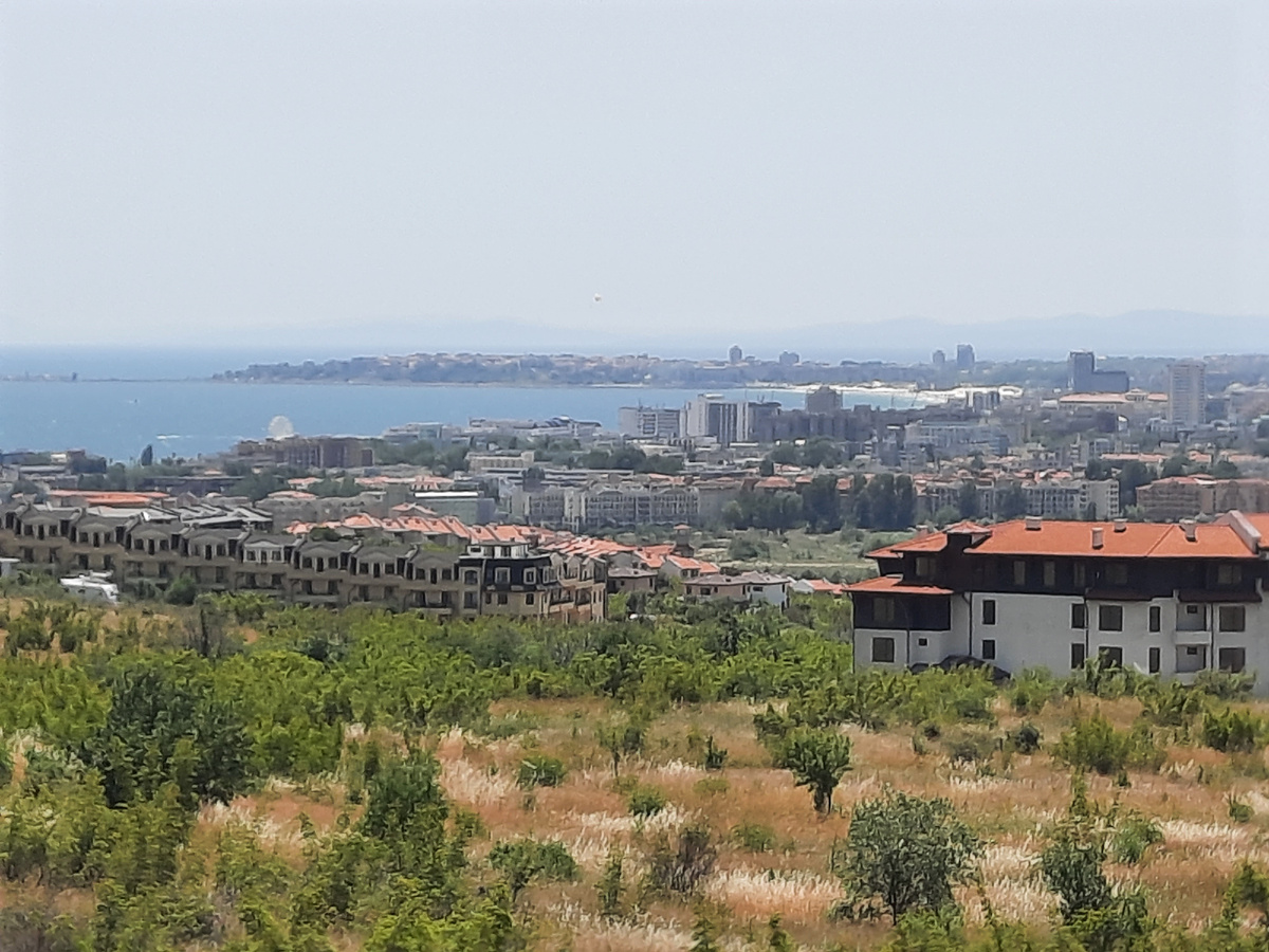 Солнечный Берег  с высоты горы Стара Планина