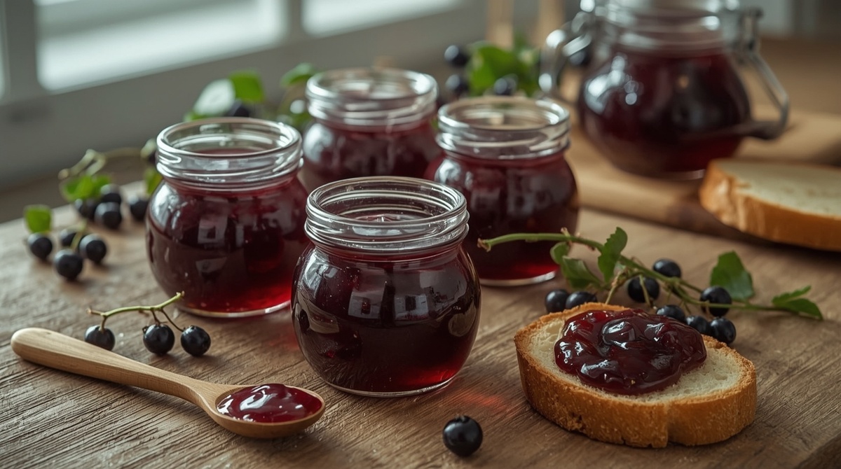 Варенье-желе из черной смородины