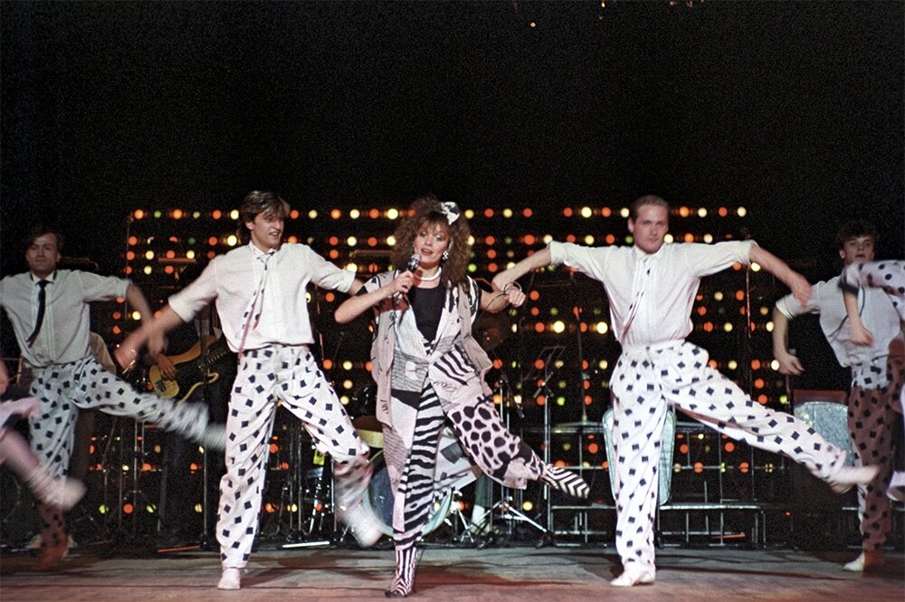    Певица Лайма Вайкуле, 1987 г. Фото: РИА/ Пунас