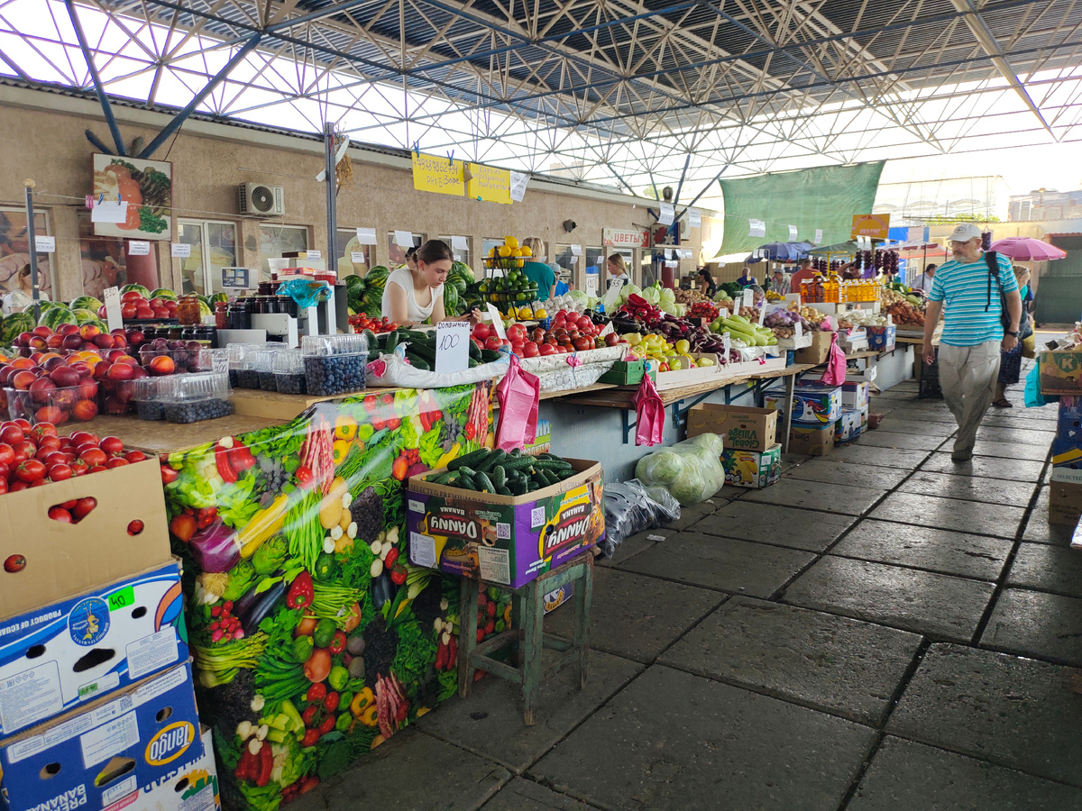 Рынок в Феодосии 