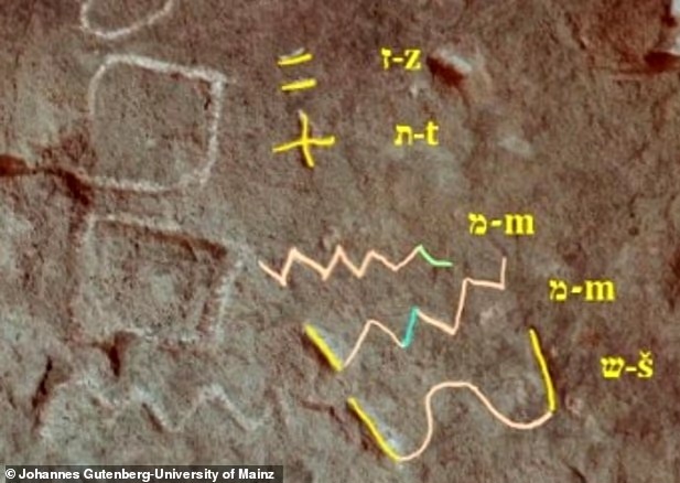 Независимый исследователь пересмотрел древние надписи в Египте, предположив, что одна из них может быть первыми словами Моисея. Он сказал, что она гласит: «Это от Моисея».