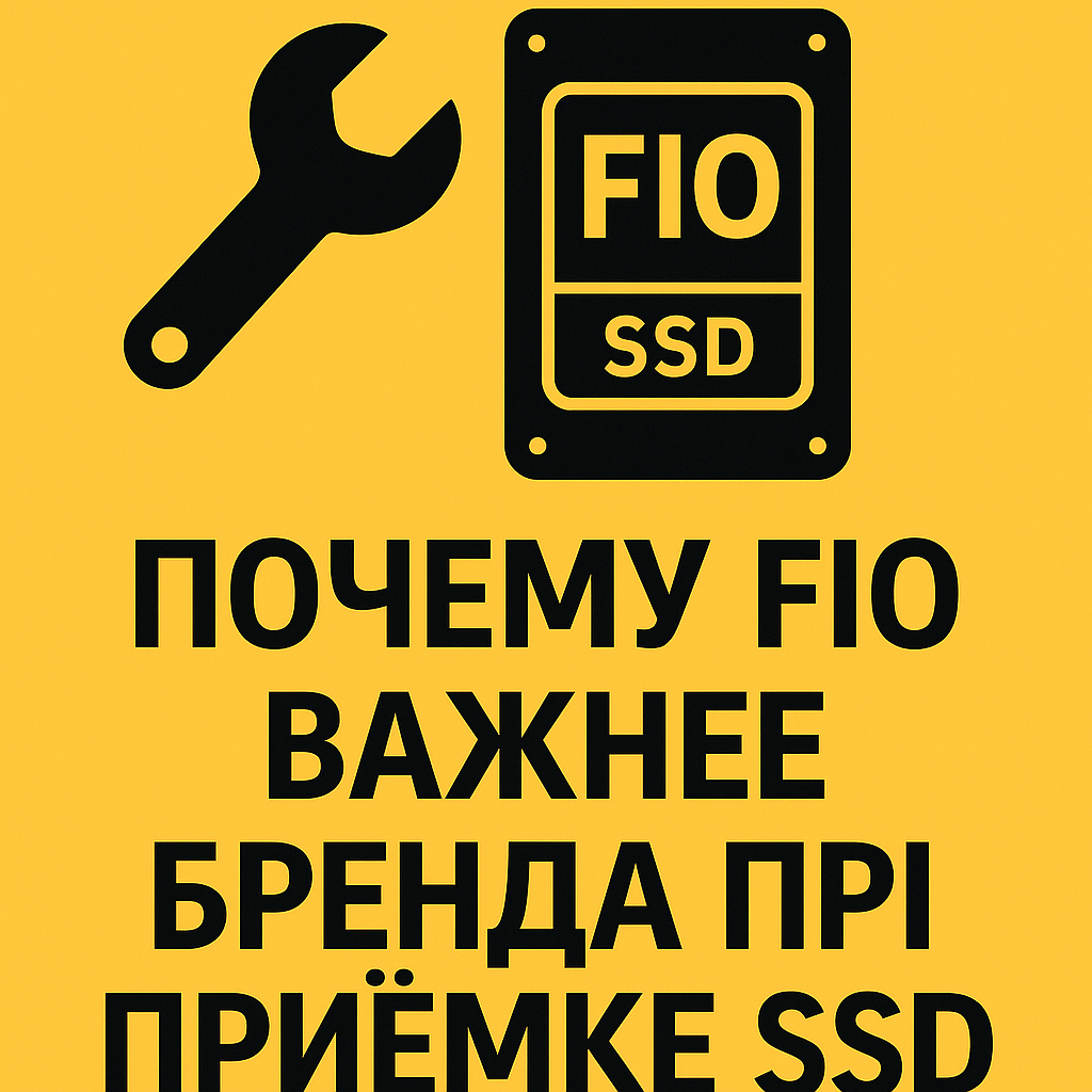 Как fio вскрыл, что “топовый SSD” не держит нагрузк