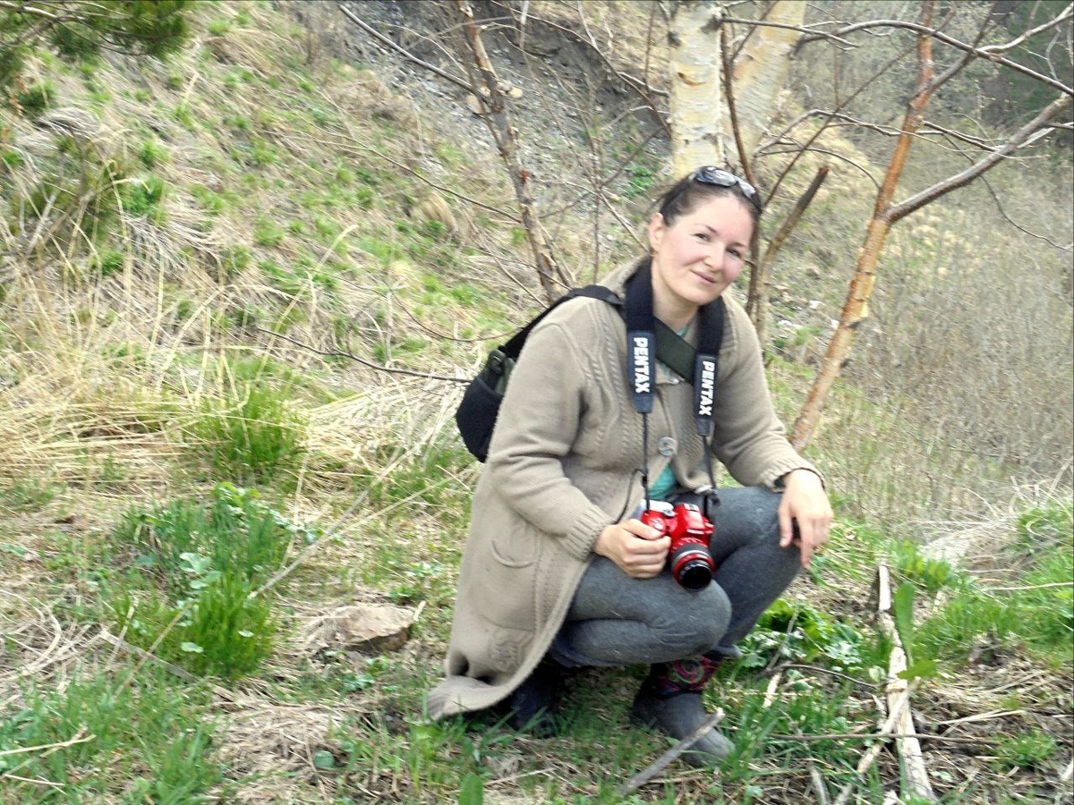 У Галины Григорьевой очень много фото, но тех, на которых она, - по пальцам пересчитать.