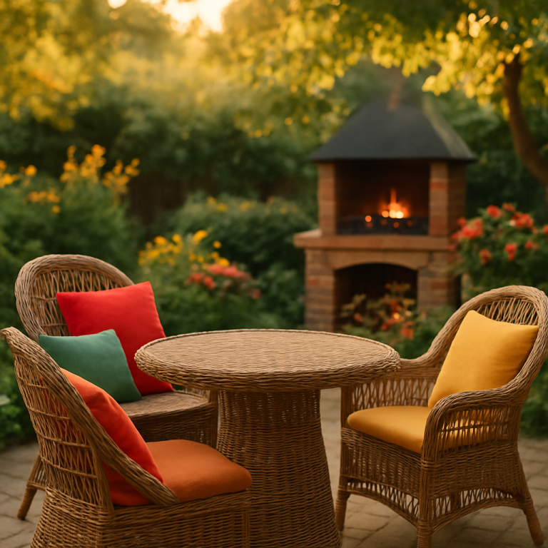    Как оформить зону барбекю ротанговыми аксессуарами: 5 простых идей для уюта и стиля на даче Loza