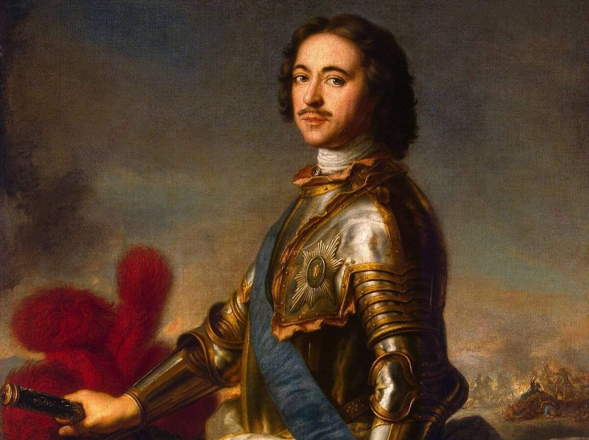 "Портрет Петра I" , автор Жан-Марк Натье , 1717 г