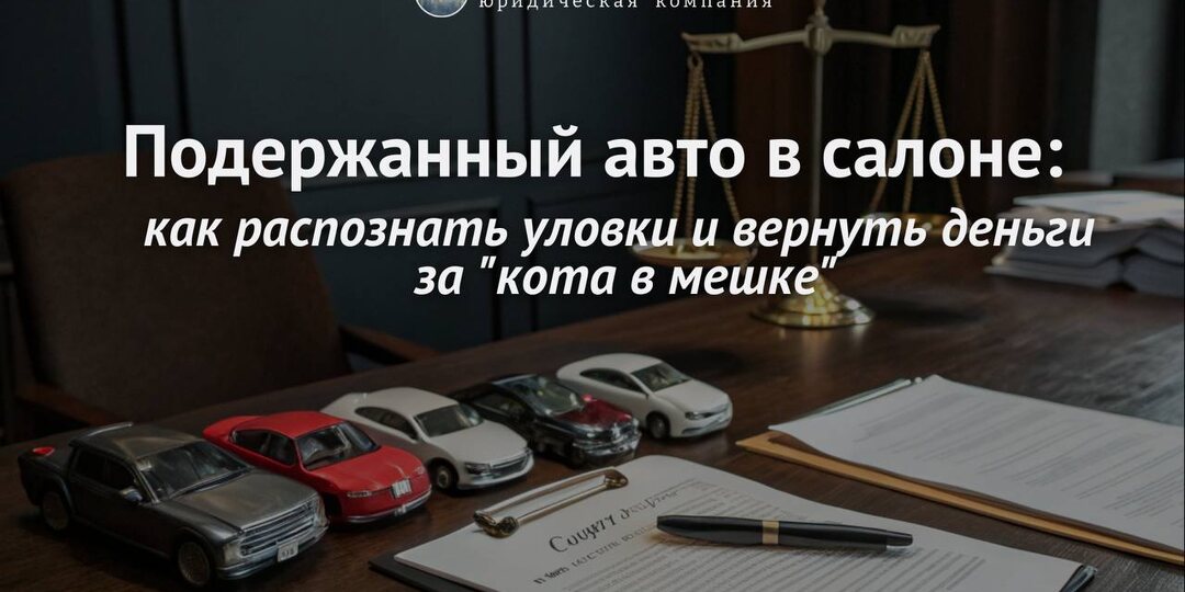 Подержанный авто в салоне: как распознать уловки и вернуть деньги за "кота в мешке"