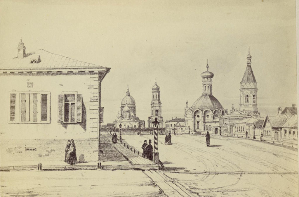 «Симбирск». Рисунок А. П. Боголюбова (1863). Фото: wikipedia.org