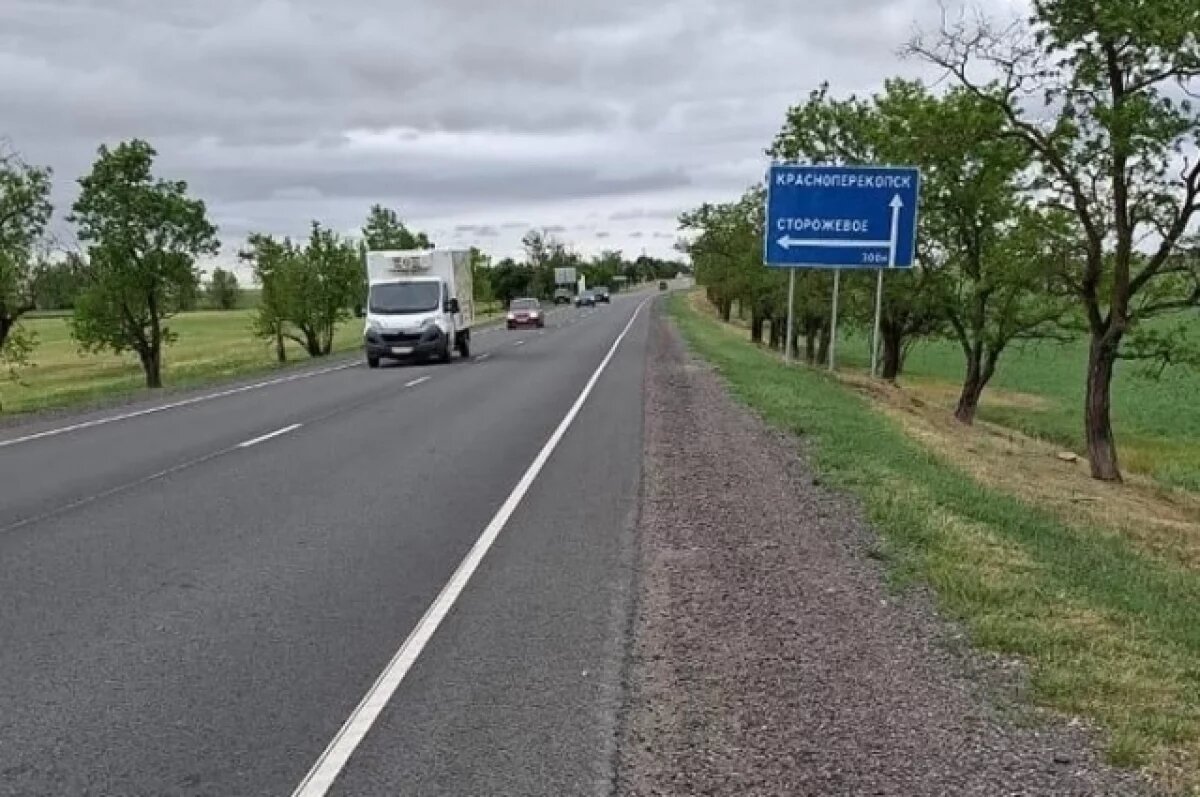    На трассе Симферополь-Красноперекопск у села Укромного ограничат движение
