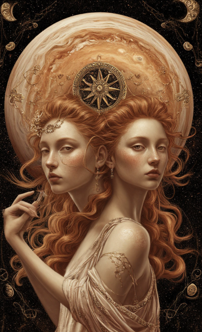 
В джйотиш (ведической астрологии) транзит Венеры через знак Близнецы (с 26 июля 2025 года  по 20 августа 2025 года) имеет свои особенности и влияние на разные сферы жизни.

Венера — планета, связанная с любовью, красотой, гармонией, искусством и удовольствиями. Знак Близнецов — воздушный, подвижный, управляемый Меркурием, символизирующий коммуникацию, интеллект, разнообразие и любознательность.

Когда Венера проходит через знак Близнецы, мы можем наблюдать следующие тенденции:

1. Коммуникация в любви и отношениях выходит на первый план. Возникает желание общаться, обмениваться мыслями и идеями с партнером.
2. Появляется интерес к новым знакомствам и разнообразным формам выражения чувств через слова и творчество.
3. Усиливается влияние дружелюбия, легкости и игривости в отношениях.
4. Возможен рост интереса к интеллектуальным и культурным развлечениям, событиям, путешествиям.
5. В плане финансов могут появиться новые идеи и возможности, связанные с торговлей, переговорами, рекламой и коммуникациями.

При этом конкретное влияние транзита зависит от положения Венеры в вашей натальной карте , а также от домов, через которые проходит транзит.

Если вам интересен индивидуальный анализ транзита , лучше обратиться за консультацией, где мной будет учтен ваш натальный гороскоп и текущие планетарные аспекты и периоды.