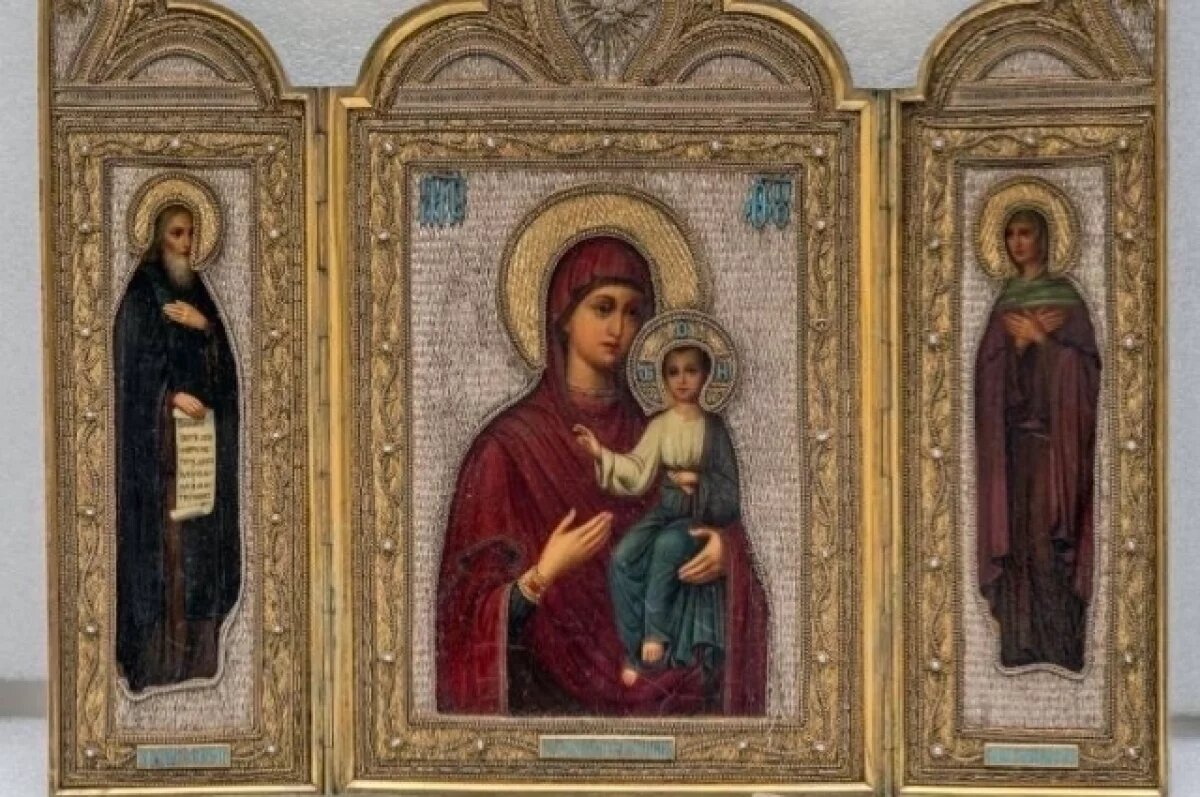    На выставке в Туле можно увидеть реликвию Новодевичьего монастыря