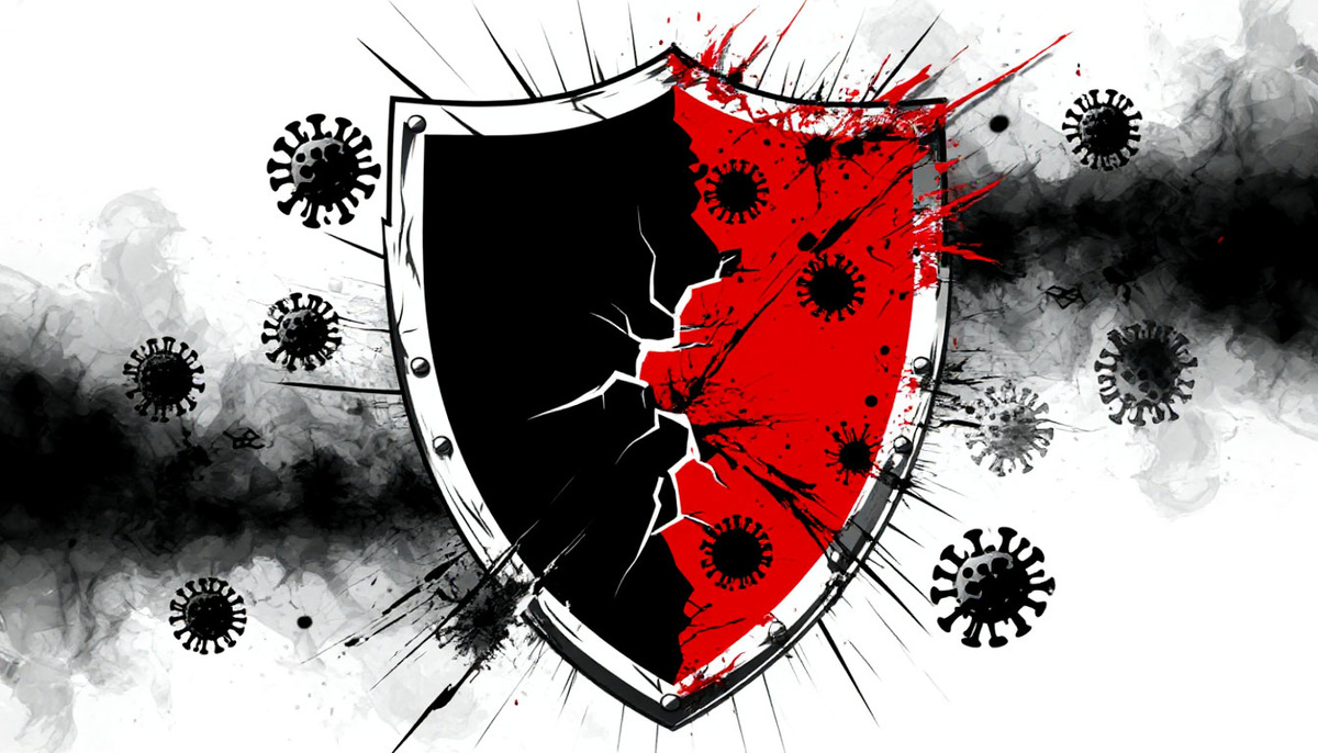 Оборона организма дала трещину. 