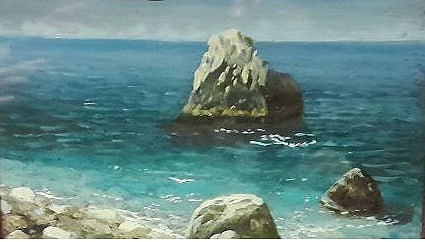 А. И. Куинджи. Узун-Таш. Симферопольский художественный музей