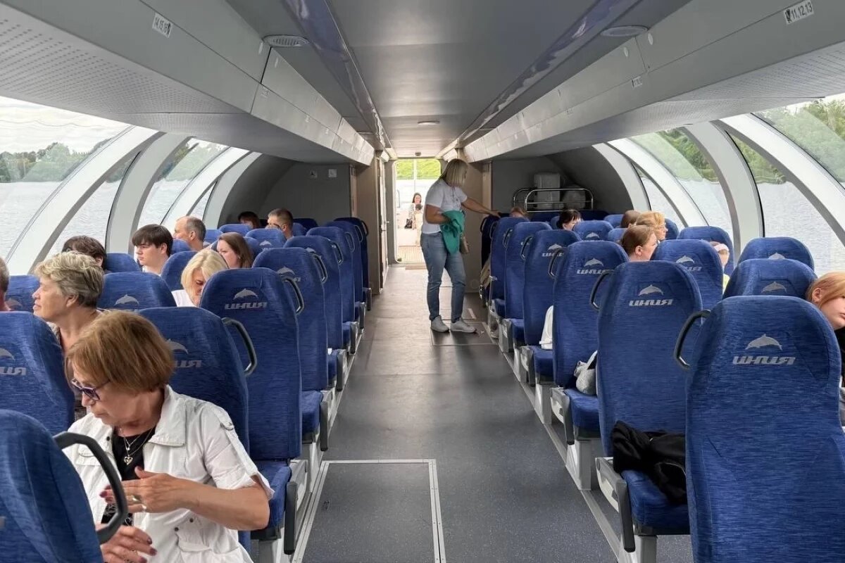    1500 пассажиров приняла на борт псковская «Иния» за первые недели работы