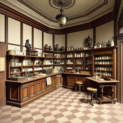 Аптека XIX века
