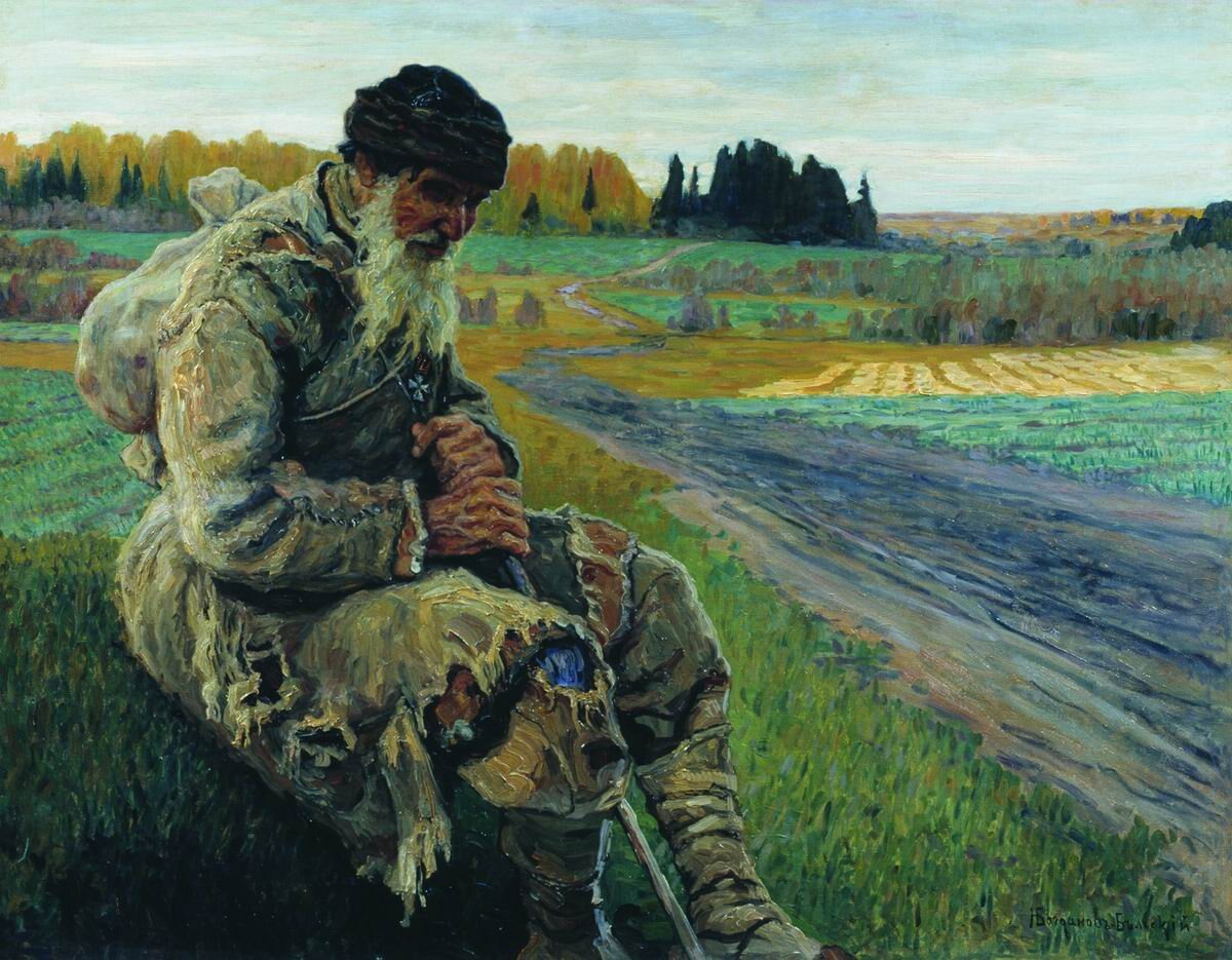 Николай Богданов-Бельский "Крестьянин" (Источник: artchive.ru)