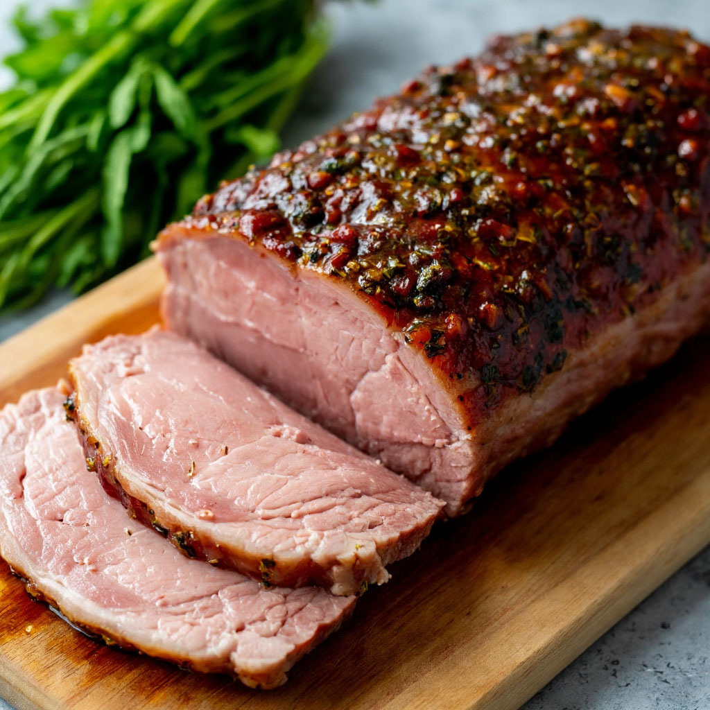 Свиная вырезка в маринаде  