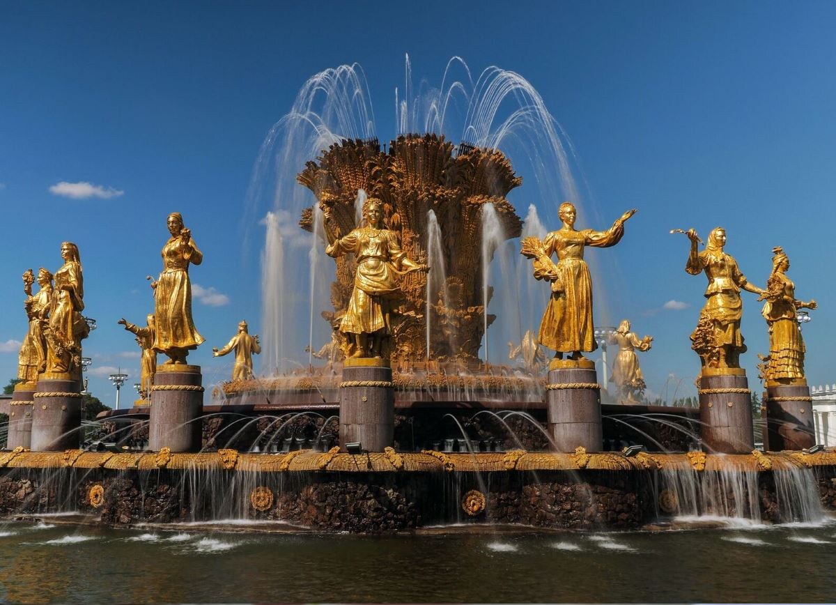 Фонтан «Дружба народов», ВДНХ, Москва (иллюстрация из открытых источников)