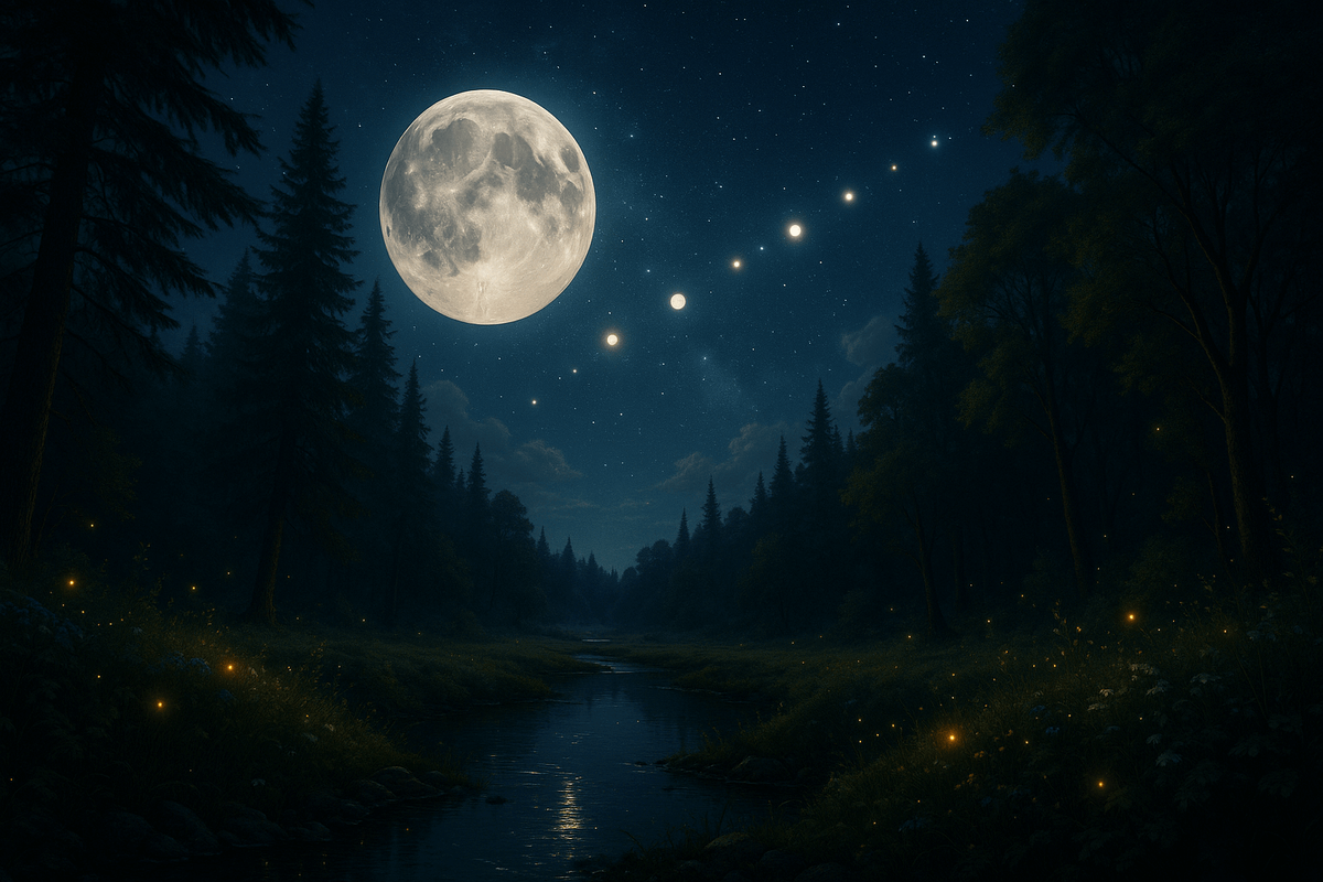    Ближайший парад планет — 10 августа 2025 года, когда 6 планет встанут в ряд по одну сторону от Солнца.