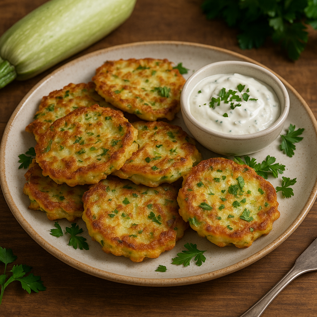 Домашний рецепт оладий с чесноком.