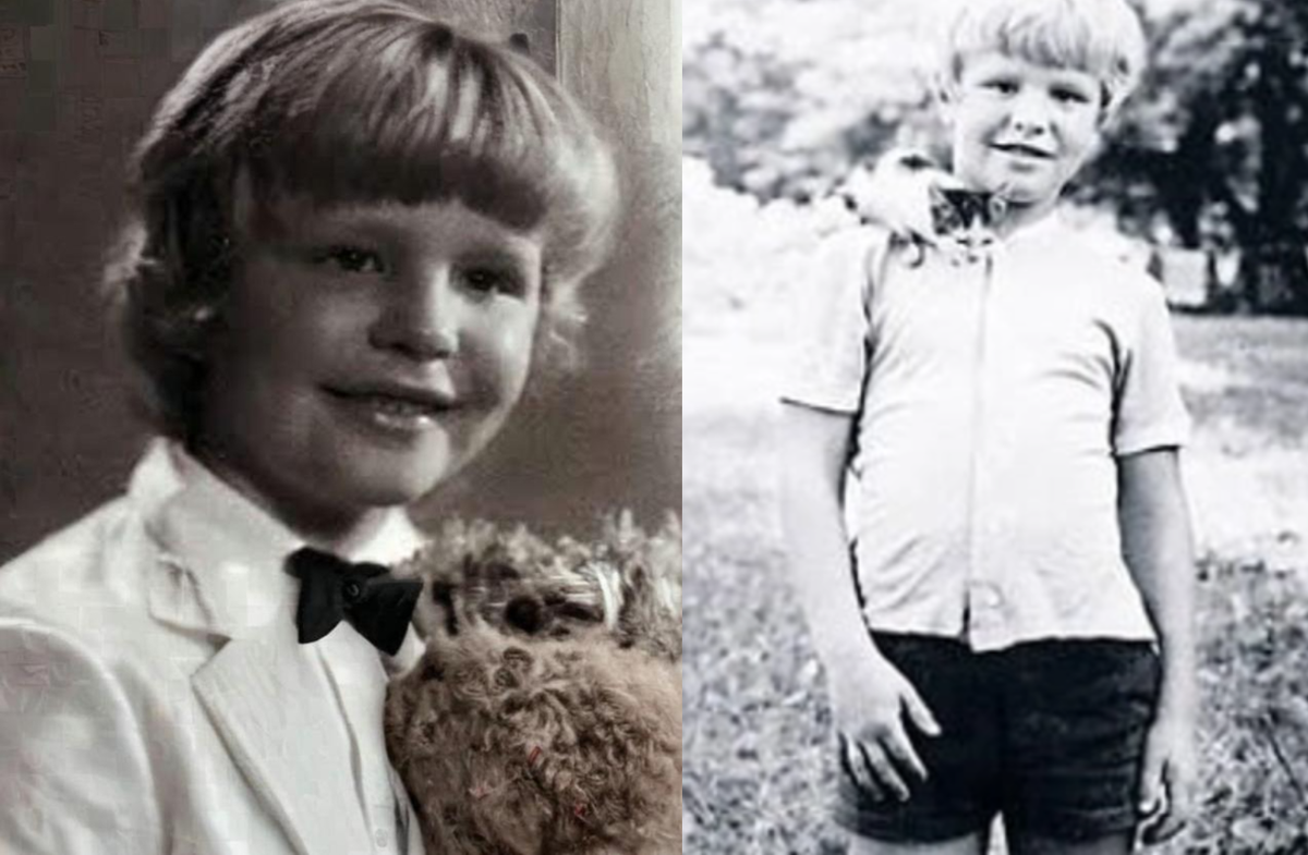 Сергей в детстве